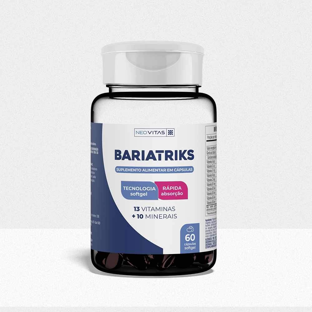 SUPLEMENTO BARIATRIKS 60 CÁPSULAS SOFTGEL