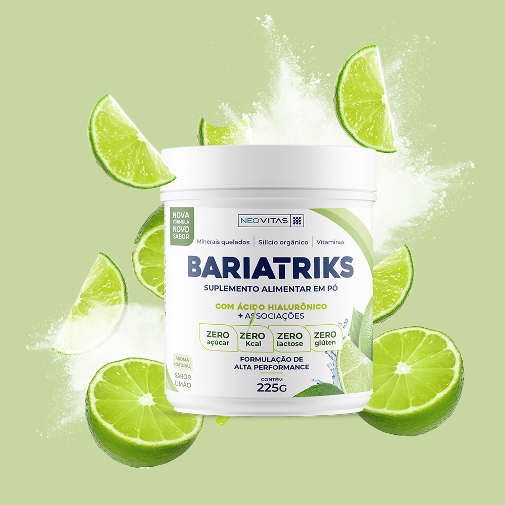 SUPLEMENTO BARIATRIKS LIMÃO POTE 225g