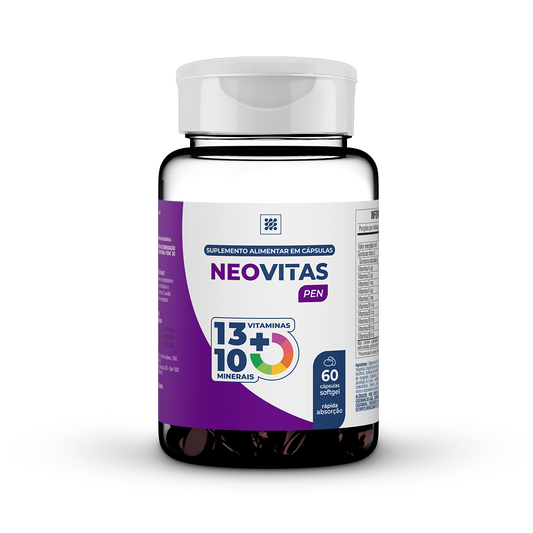 NEOVITAS PEN - Suplemento em CÁPSULAS SOFTGEL