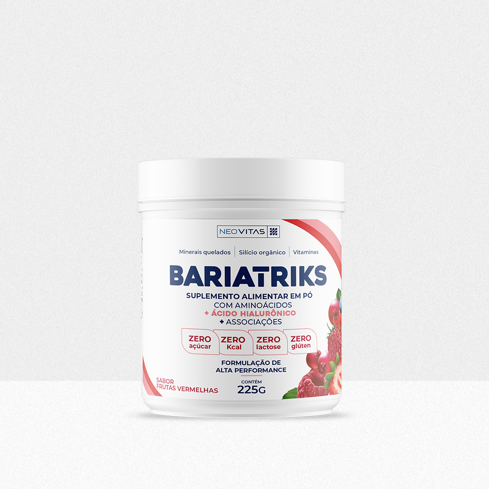 SUPLEMENTO BARIATRIKS FRUTAS VERMELHAS - 225g