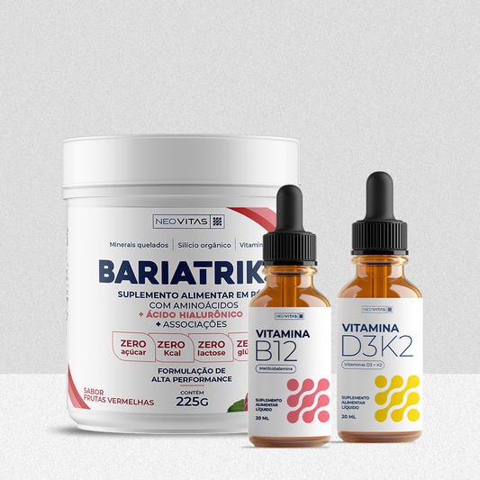 PACK VITAMINAS + BARI POTE (F. Vermelhas)